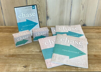 CHASE a DVD-Based Study Chasing After the Heart of God Jennie Allen Starter Kit