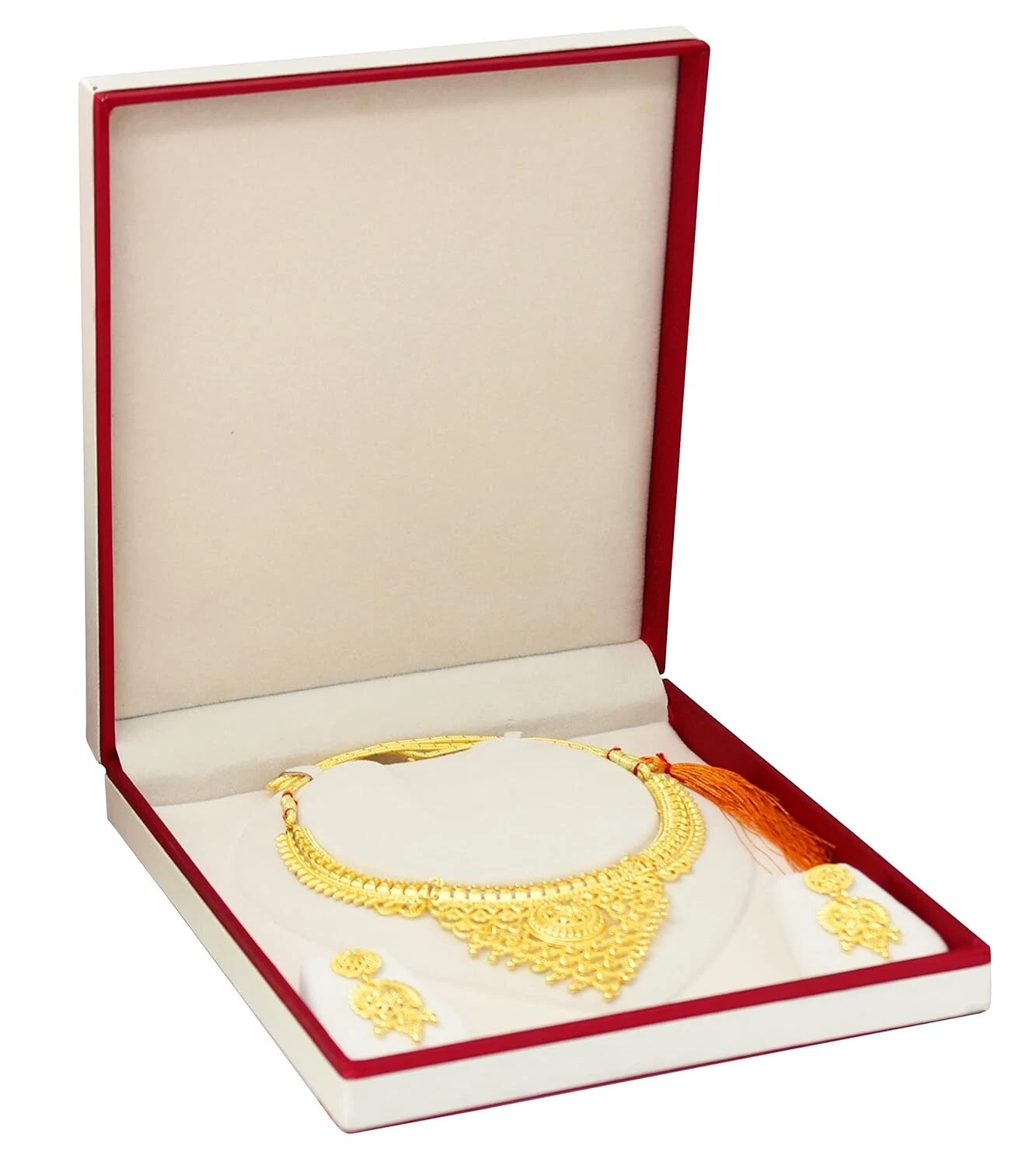 Jewelry Pendant Necklace Ring Box Portable Travel Organizer Case for Women Girls