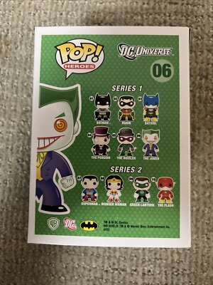 Funko Pop! The Joker 06 Chase Métallique – DC Universe – Figurine Vinyle Occasion