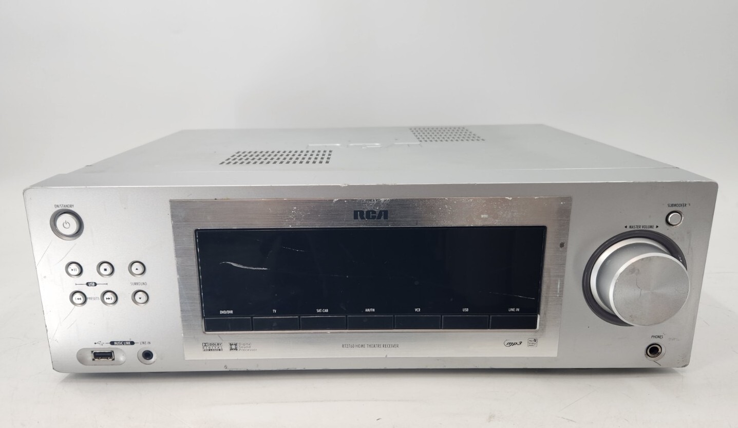 RCA RT2760 Home Theater Audio Video A/V System Receiver TESTED EB13842