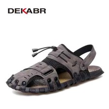 Summer Men's Sandals Breathable Soft Beach Slippers Waterproof Hiking Shoes