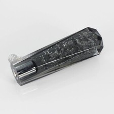 Vip Universal Jdm Diamond Crystal Transparent Bubble Shift Knob 150mm Black
