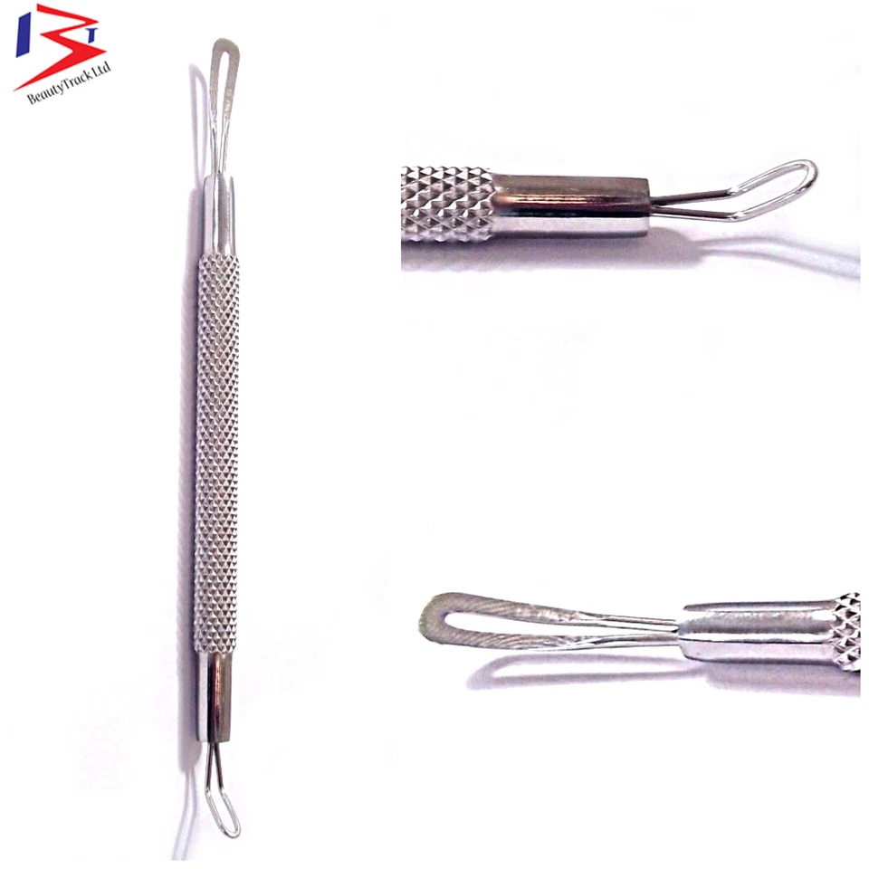 Blackhead Acne Pimples Spot Whitehead Facial Remover Tools Comedone Extractor UK - Image 2 of 2