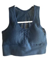 Sports Yoga Bra Womens Seamless Padded Fitness Racerback Running Gym Crop Tops P