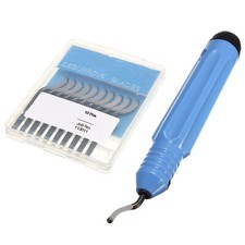 US Stock 1pc NB1100 Burr Handle With 10 Blades With BS1010 Deburring Tool
