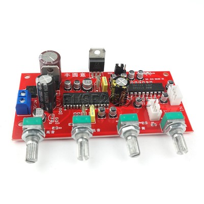 UPC1892+JRC2150 HIFI Stereo Power Amplifier Volume Tone Control BBE Preamplifier