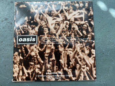 Oasis - There and Then (CD) Original Sold with Video but CD only
