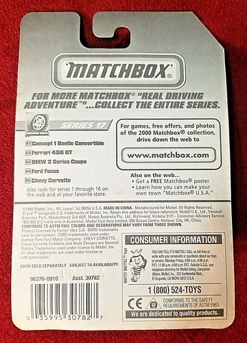 2001 MATCHBOX WINDOW International Box 50th Anniversary Series HOT WHEELS - Picture 480 of 495