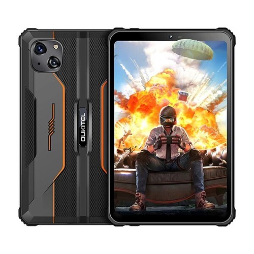 (Wi-Fi+4G) OUKITEL RT3 LTE 4GB+64GB ORANGE Dual SIM Rugged Android PC Tablet AU - Picture 2 of 22