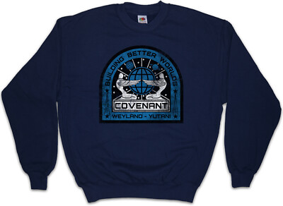 USCSS COVENANT PATCH Sweatshirt Pullover Prometheus Nostromo Weyland Alien Ship