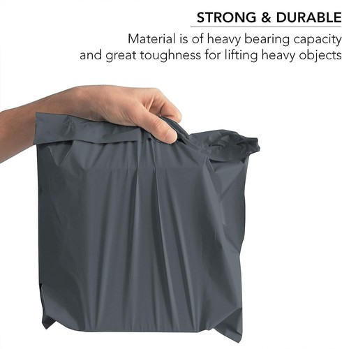 GREY MAILING BAGS STRONG POLY POSTAL POST POSTAGE SELF SEAL PACKAGING STRONG - Picture 4 of 15