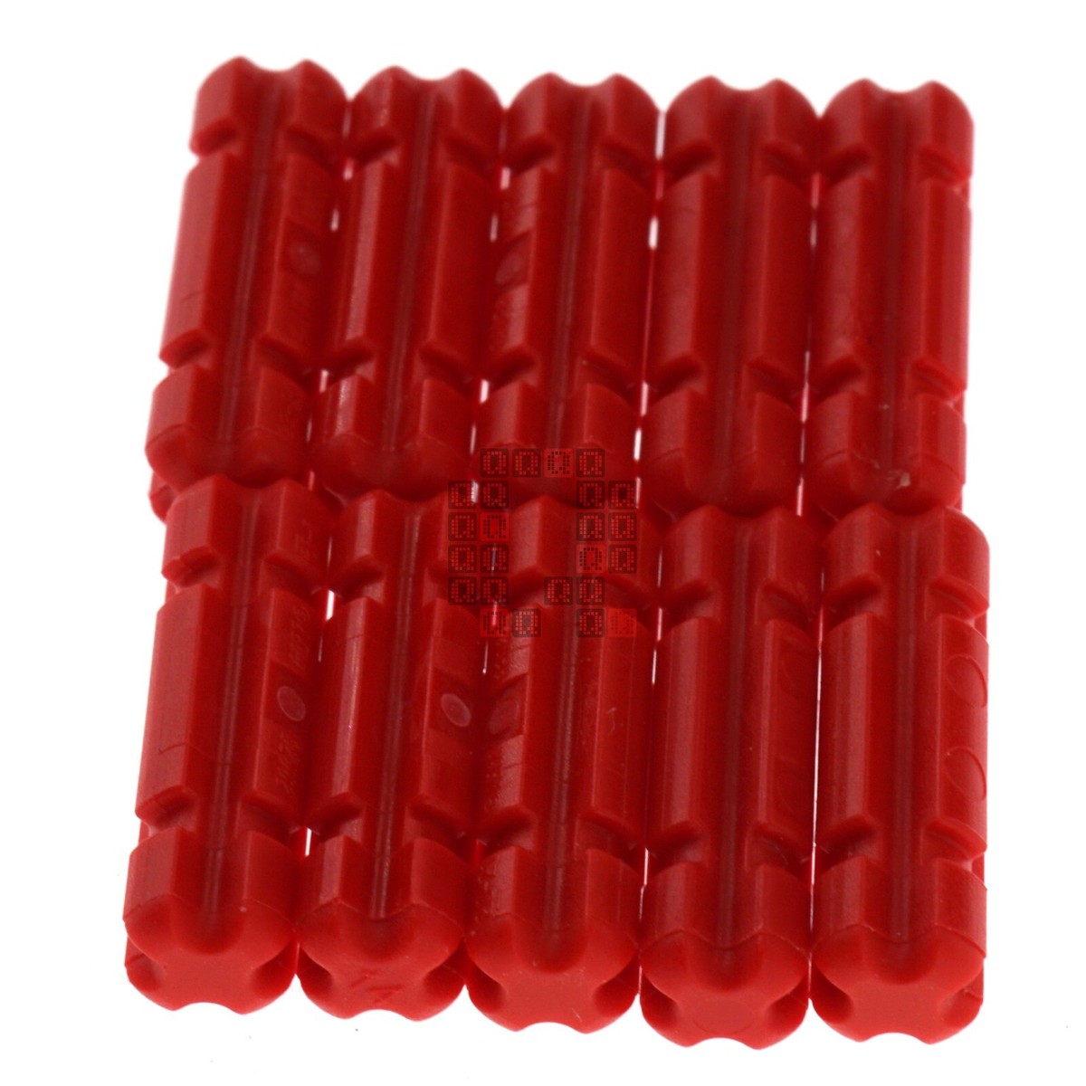 LEGO 4142865 32062 Red 2M Cross Axle with Groove, 10-Pack | eBay