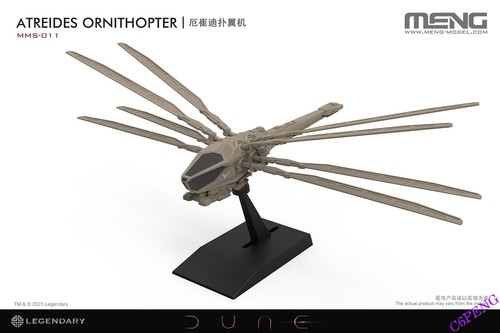 MENG MMS-014&MMS-011&MMS-013 HARKONNEN & ATREIDES ORNITHOPTER & SPICE HARVESTER - Picture 9 of 18