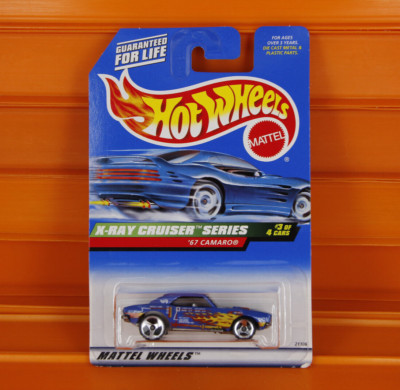 Hot Wheels - 1999 - '67 CAMARO (3SP's) - X-Ray Cruiser 3/4 - Collector #947