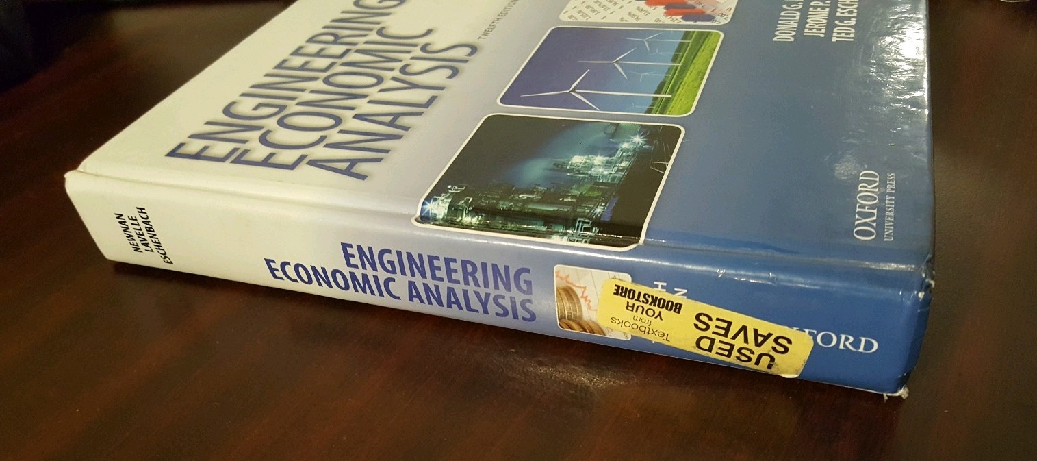Engineering Economic Analysis by Ted G. Eschenbach, Donald G. Newnan and  Jerome P. Lavelle (2013, Hardcover) | eBay