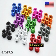 Litepro Bike Chainring Bolts Single Double Triple Speed Mounatin Road Nuts Screw
