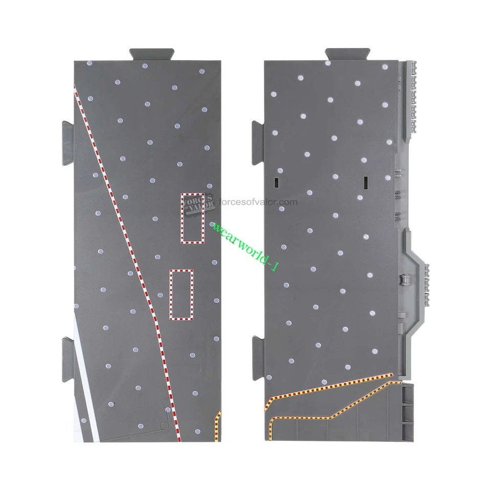 Forces of Valor 831107 1:200 USS CVN-65Enterprise deck x F-14A VX-4 “Evaluators" - Image 2 of 4