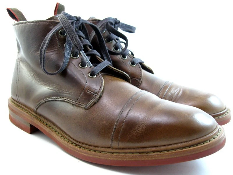 Botas Allen Edmonds "PATTON" RESISTENTES A LA INTEMPERIE Chromexcel 9 D Natural DESCONTADO (223N) Foto 2 de 4