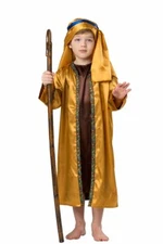 Dress-Up-America Shepherd Costume for Kids - Biblical Costume Set for Boys