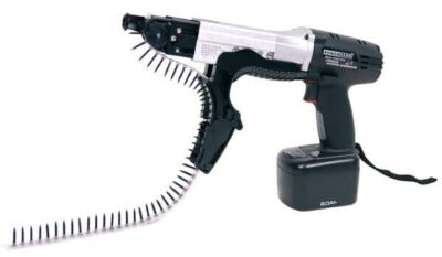 Powerhand ASAA1440 cordless magazine screwdriver + 1000 quick-release screws fine or Chunky