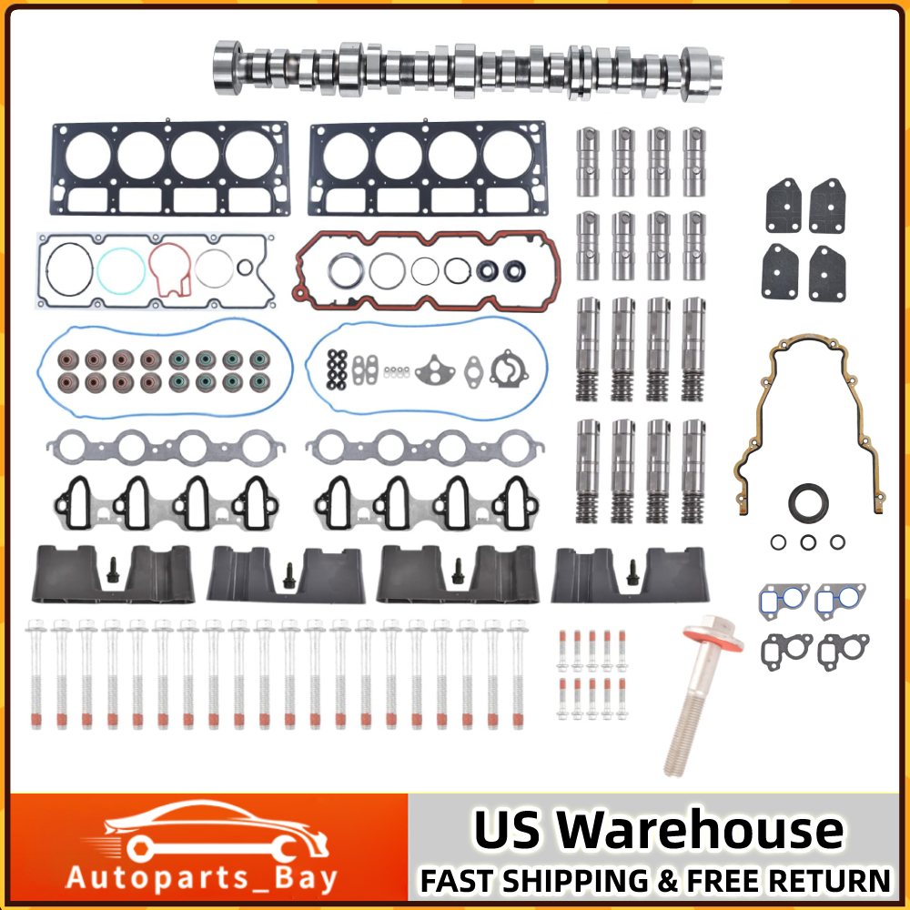 AFM Lifter Camshaft Kit with Head Gaskets & Bolts for Chevy GMC 5.3L V8
