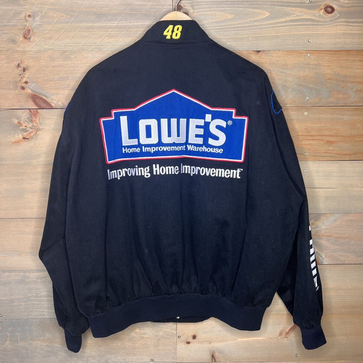 VTG JH Design NASCAR Racing Jacket Jimmie Johnson #48 Lowe's VTG JH Design NASCAR Racing Jacket Jimmie Johnson #48 Lowe's