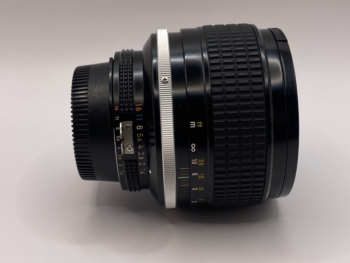 【美品】AI Nikkor 85mm F1.4S Nikon Ai-S Nikkor 85mm f1.4 [Excellent+++++] MF PORTRAIT LENS From