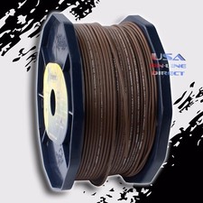 BROWN 16 Gauge AWG 100 OFC Copper 400ft. Stranded Primary Remote Wire Cable USA