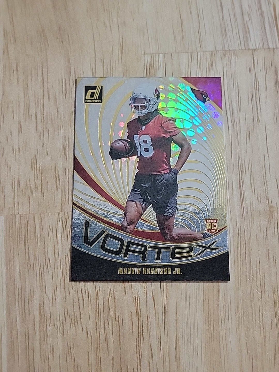 2024 Donruss MARVIN HARRISON JR Vortex Insert #VOR-MHJ Rookie Cardinals