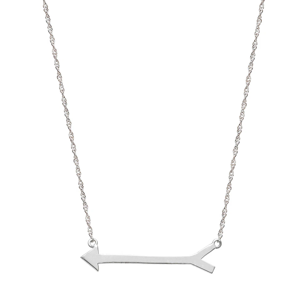 Arrow necklace outlet white gold