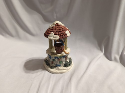 1991 Mervyn's "Village Square Christmas" Stone Wishing Well - PRE-OWNED - 第 1/7 張圖片