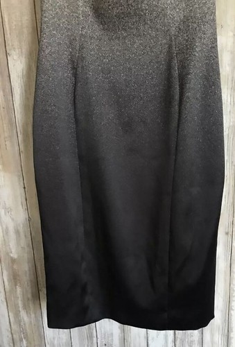 Stunning KAREN MILLEN Grey Ombre Pencil Dress Size uk 14 - Picture 7 of 9