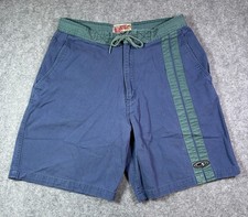 VTG 80s 90s OP Ocean Pacific Men's Striped Surf Grunge Shorts Size 36 Fits 34 