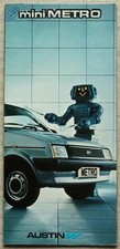 AUSTIN MINI METRO Swiss Market Car Sales Brochure 1980 FRENCH TEXT