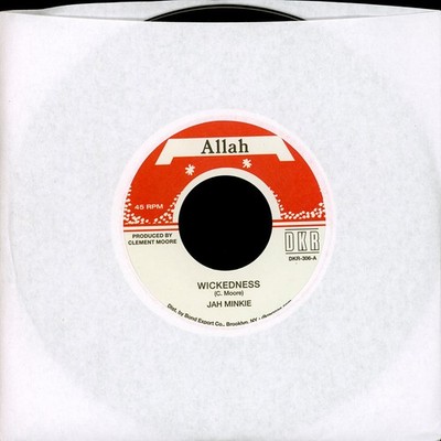 Jah Minkie Aka Clement Moore - Wickedness (Vinyl 7'' - US - Reissue)