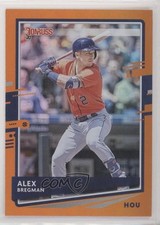 2020 Panini Donruss Holo Orange Alex Bregman (Base) #112 03y3