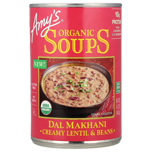 Organic Soups, Dal Makhani, Creamy Lentil & Beans, 14.2 oz (403 g)