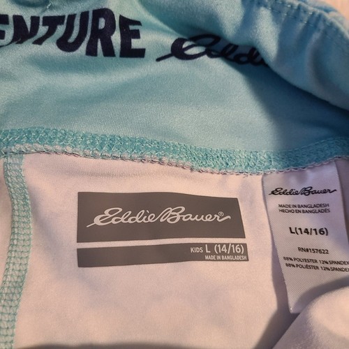 Eddie Bauer girls Mermaid Dance Athletic leggings size Large 14/16 - Picture 2 of 5