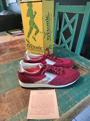 Etonic Trans Am US Men's 10 Vintage Made in USA New In Box Rare 1970's-80's   