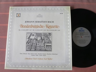 JOHANN SEBASTIAN BACH   BRANDENBURGISCHE KONZERTE 2-Münchener Bach-Orchester