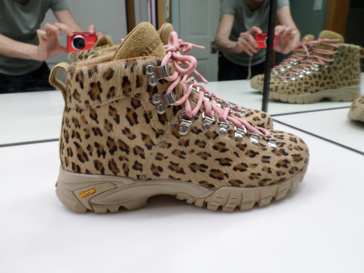 Brown Diemme Leopard Boots Diemme Monfumo Leopard-print Lace-up