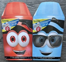 Crayola Limited Edition Blizz & Angie Art Sets Crayons Markers Stickers 