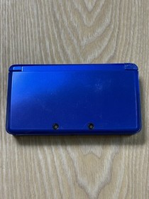 Nintendo 3DS Cobalt Blue Console CTR-001 Works Tested Japan