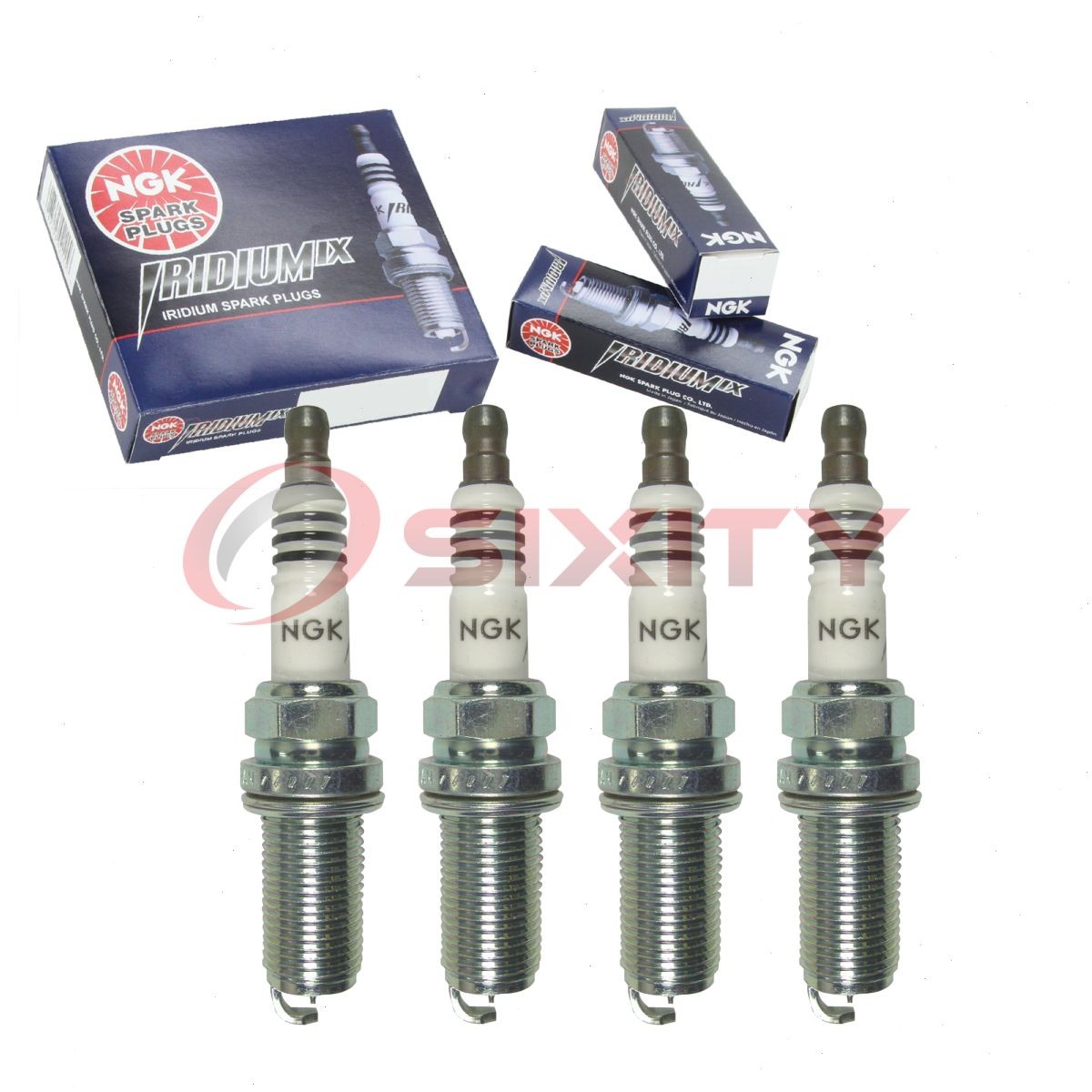 4 pcs NGK Iridium IX Spark Plugs for 2006 Mitsubishi Lancer 2.0L L4 - Engine zp