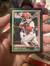 2025 Donruss #83 Jimmy Rollins Optic Circles Philadelphia Phillies Baseball