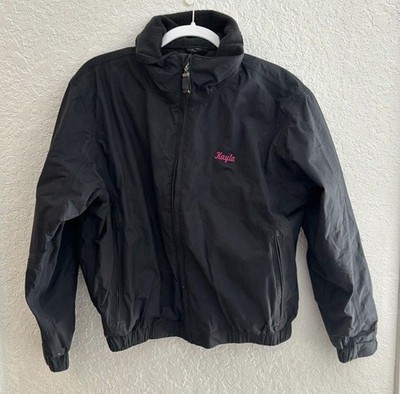 Gill Rain Jacket- embroidered with  Kayla . Size XS Excellent Condition
