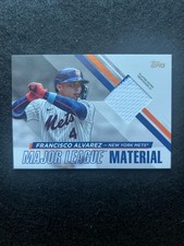 2024 Topps Series 1 - Major League Material Francisco Alvarez #MLM-FA (MEM)
