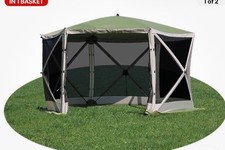Quest Instant Screen House 6 Pop Gazebo Inc Sides