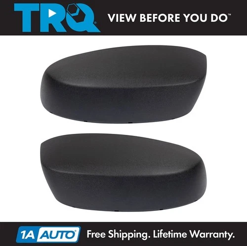 TRQ Mirror Cap Set Driver & Passenger Side Fits 07-14 Cadillac Chevrolet GMC