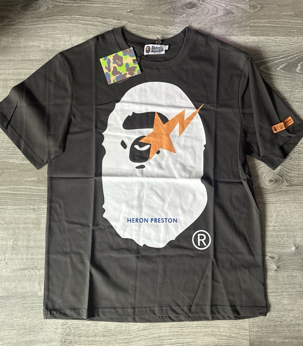 APE BAPE KAWS HERON PRESTON HEAD tシャツ M APE BAPE KAWS HERON PRESTON HEAD tシャツ M